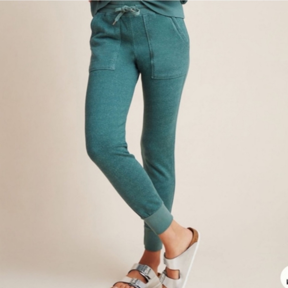 NWT Anthropologie Sundry Jogger Sweatpants in Fern